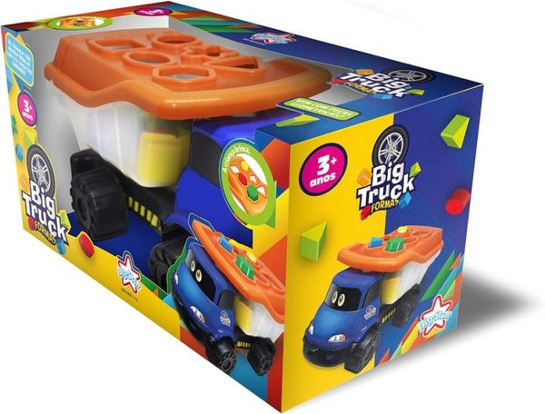 Caminhão Big Truck Encaixe Formas Big Star