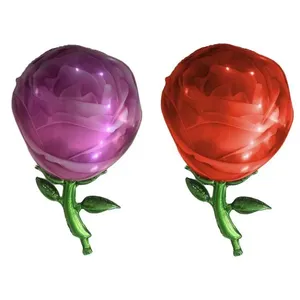 Balão Metalizado Flor Dia Das Mães - 46,5cm Color Pink