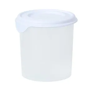 Pote Plástico Para Mantimentos 900ml Plasvale Branco