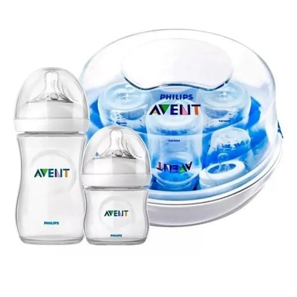 Kit 2 Mamadeiras Petala 125/260ML + Esterilizador