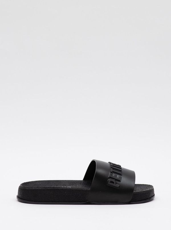 Chinelo Slide Petite Jolie Puff Preto PJ7132 33-4