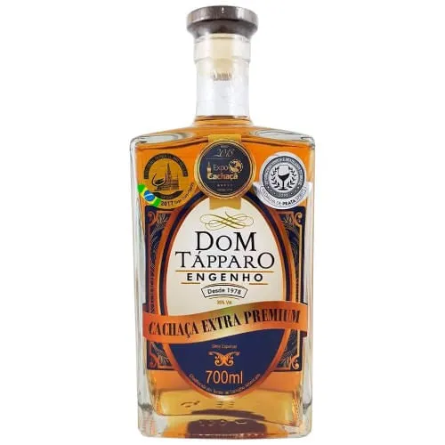 Cachaça Extra Premium 10 Anos Dom Tápparo Engenho 700ml