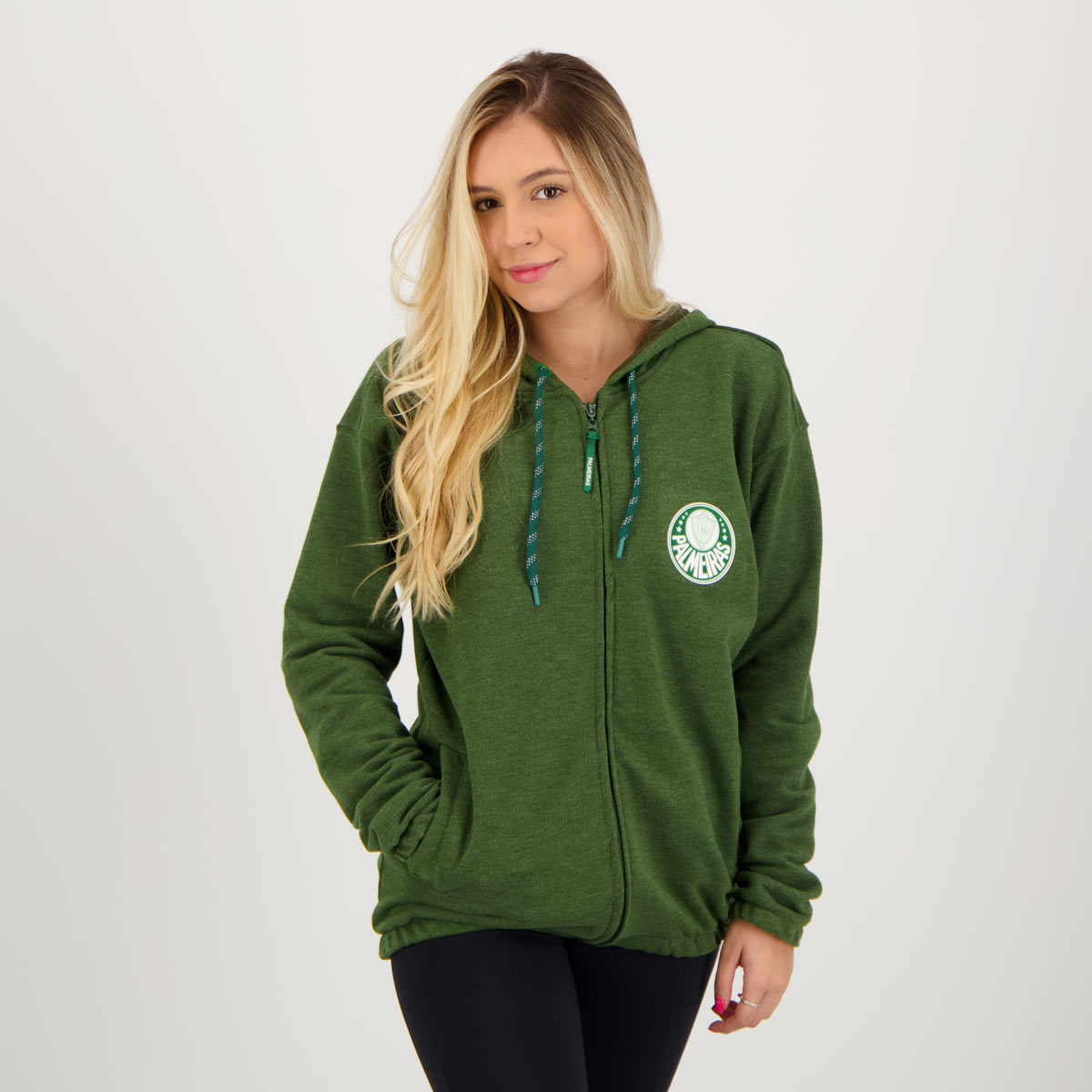 Jaqueta Palmeiras Logo Feminina