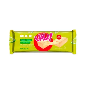 Uau Protein Bar Max Titanium Sabor Torta de Limão 45g