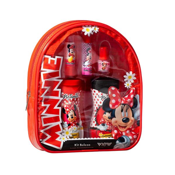 Mochila Minnie Kit Beleza