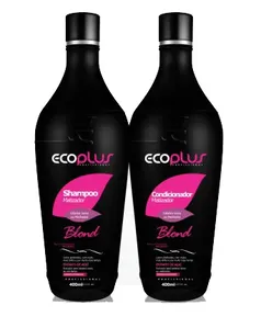 Shampoo E Condicionador Matizador Blond Ecoplus – Kit 2x400gr