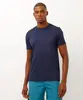 camiseta esportiva básica azul GG