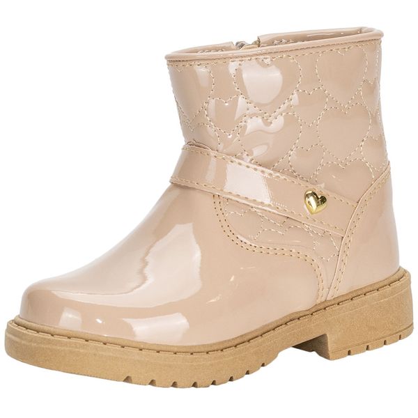 Bota Infantil Feminina Lily Kids - 15090 BEGE 25