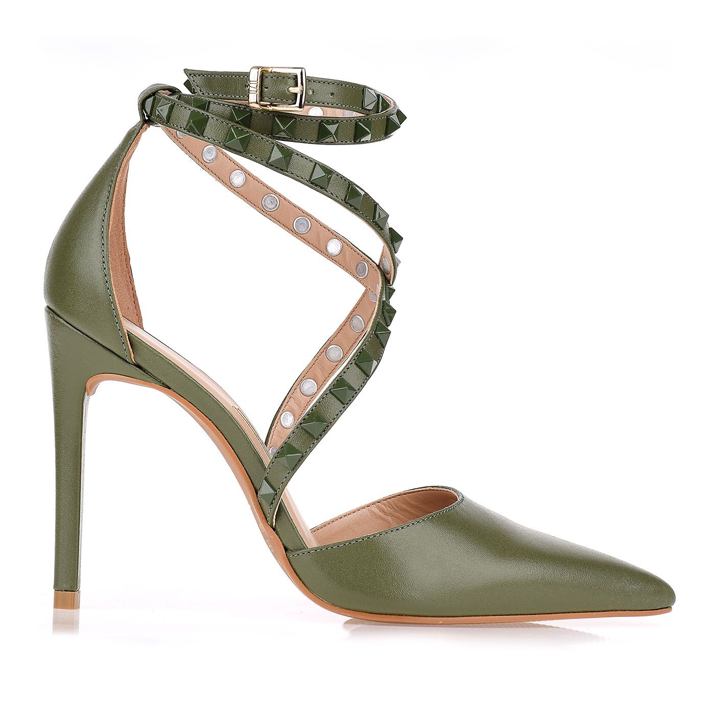 Scarpin Salto Alto New Studs