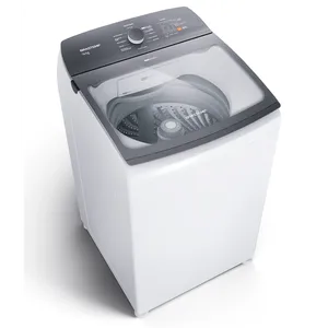 Máquina de Lavar Brastemp com Ciclo Antibolinha Ciclo Edredom Ciclo Tira Manchas Advanced Branca 14Kg BWK14AB 220V