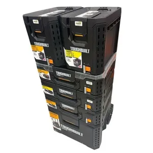 Kit Toughbuilt Stacktech Completo Com Rodas – (tb-b1-b-30 + Tb-b1-0-30 + Tb-b1-b-60c + Tb-b1-b-70r)
