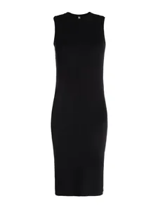 Vestido Canelado Luna Feminino PRETO P