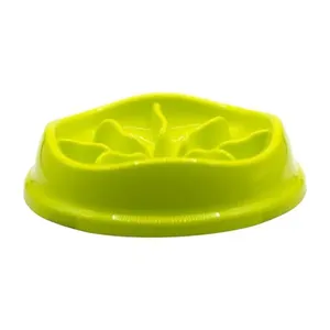 Comedouro Para Pets Lento Interativo Stark 350ml Verde Neon (MP)