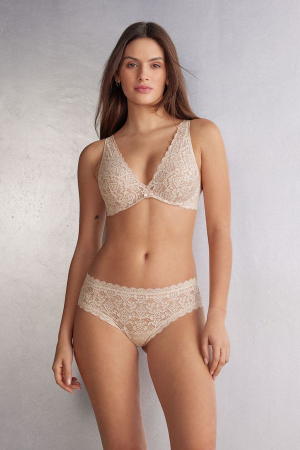 Sutiã Balconette Giorgia Em Renda - Off-White 38C