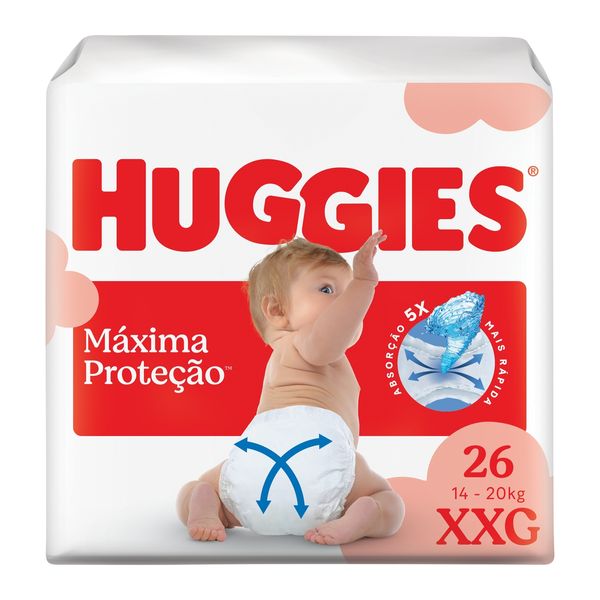 Fralda Huggies Supreme Care XXG 26 Unidades
