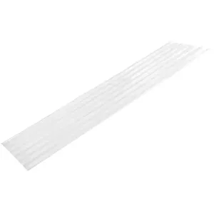 Telha de Policarbonato Onda Baixa CA70805000L Transparente com Proteção UV e Alta Transparência Darnel Telha de Policarbonato Onda Baixa CA70805000L Transparente com Proteção UV Darnel