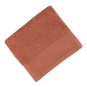 Toalha de Rosto Capri U 100% Algodão Cor 5300 Telha 48x80cm 205808 - Tecelagem Atlântica