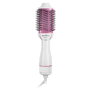 Escova Secadora Britânia 1300W Branco Lilás Bivolt BELLA01 4 em 1 Nanocerâmica Íons Escova Secadora Britânia 4 em 1 1300W Bivolt BELLA01 Bivolt