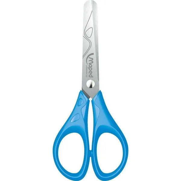 TESOURA ESCOLAR PULSE JACARE 13CM. CORES SORTI