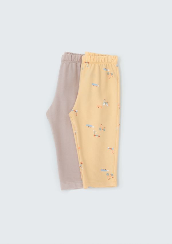 Kit Com 2 Calças Bebê Menino Saruel - Multicolorido RN