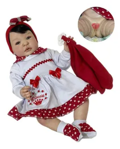 Bebe Reborn Princesa Banho Silicone Mama E Faz Xixi