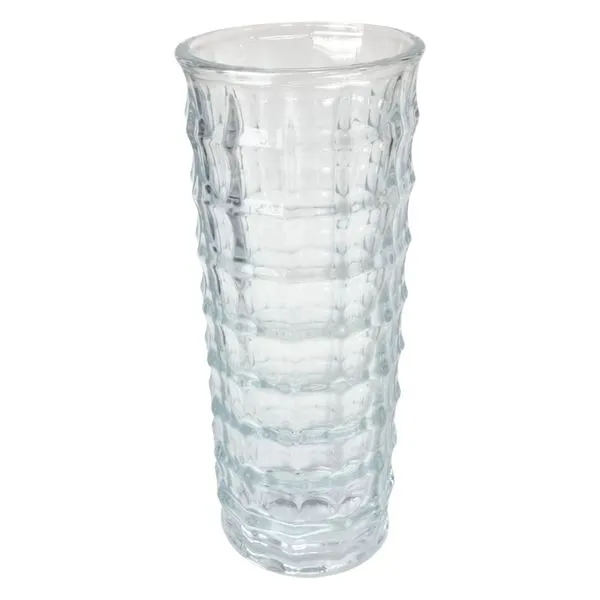 Vaso Decorativo Vidro Transparente 25x10cm 4145 - B10