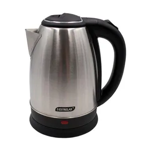 Chaleira Elétrica 1,8l Em Inox Escovado 220v 1500w Rápida Fervura