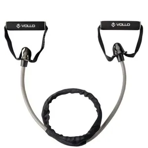 Extensor Elástico para Exercícios Vp1063 Nível Fraco 10mm Cinza Claro Vollo Sports Extensor Elástico Vp1063 Nível Fraco 10mm Cinza Claro Vollo Sports