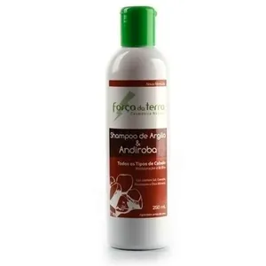 Shampoo de Argila e Andiroba 250ml - Força da Terra