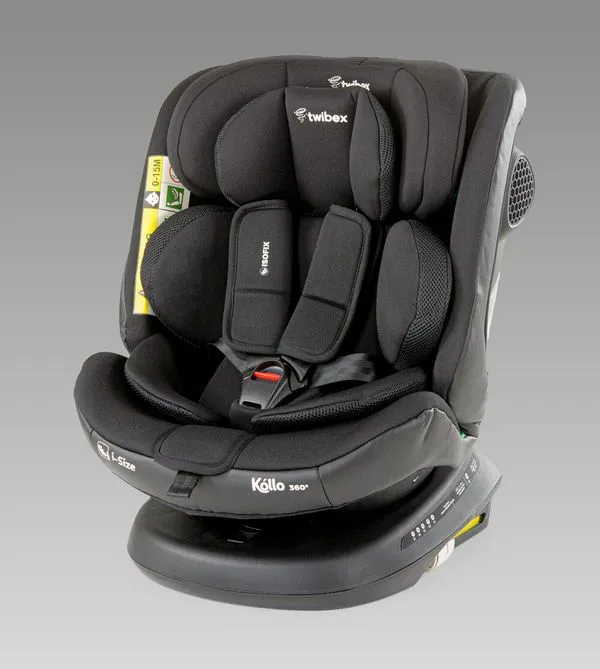 Cadeirinha para Carro Kóllo 360 Twibex Carbono Black