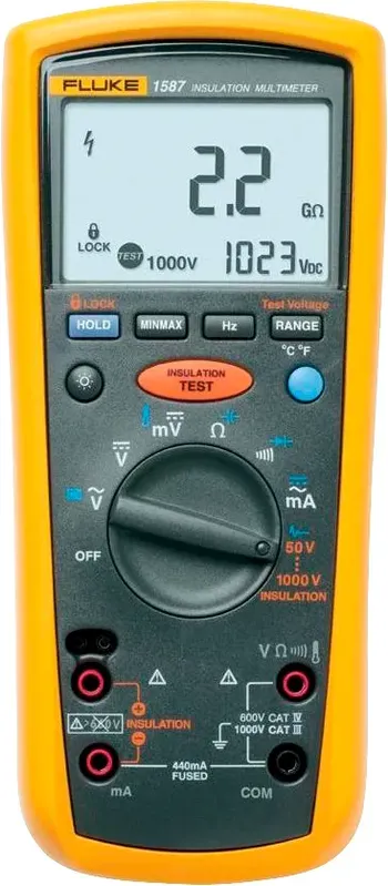 Multímetro com Teste de Isolação 1587 FC - Fluke