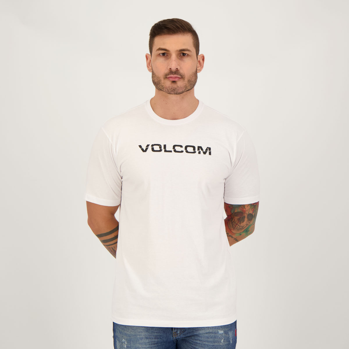 Camiseta Volcom Ripp Euro Branca