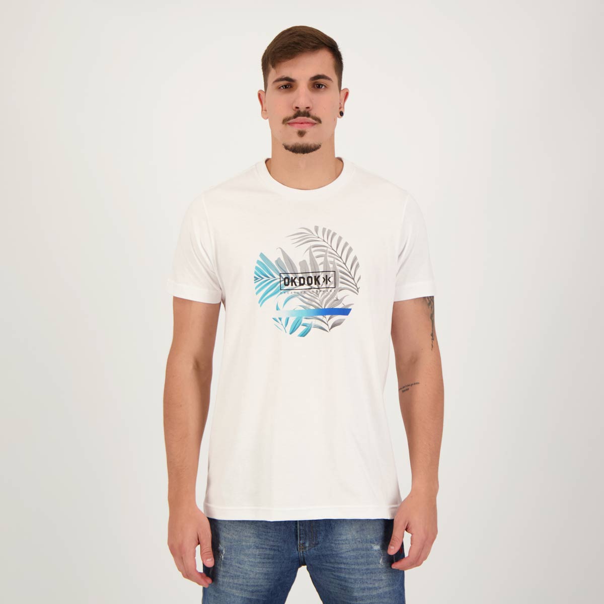 Camiseta Okdok Branches Branca