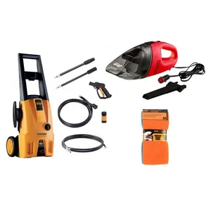 Kit Lavadora de Alta Pressão Wap Ousada Plus Ultra 127V com Aspirador Automotivo Wap e 4 Panos Microfibra