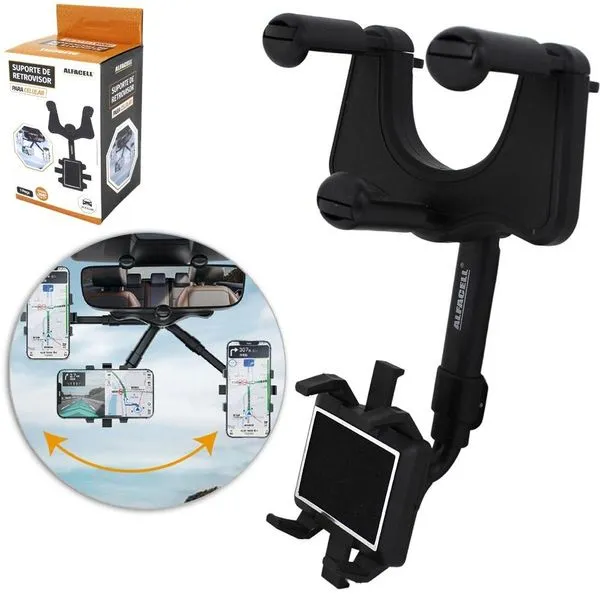 Suporte De Retrovisor Alfacell Para Celular (MP)