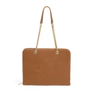 Pasta Notebook Couro Caramelo