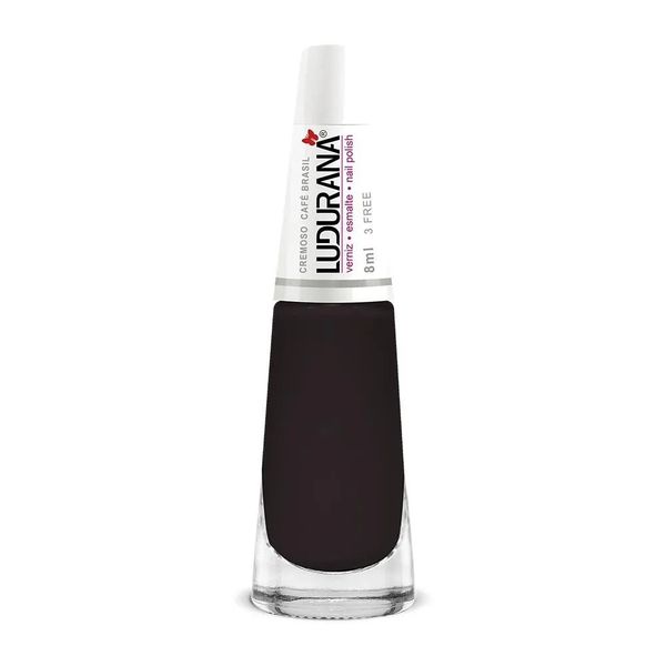 Esmalte Ludurana Cremoso 8ml Cor: Cafe Brasil