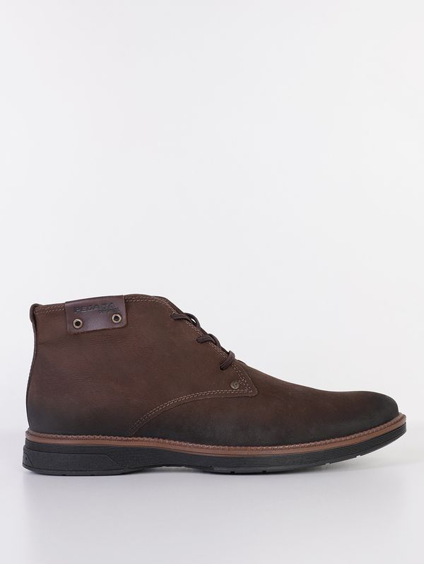 Botina Couro Cardiff Masculina MARROM 42