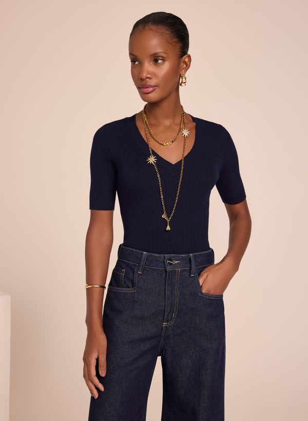 Blusa Le Lis Tamara II Tricot Feminina G