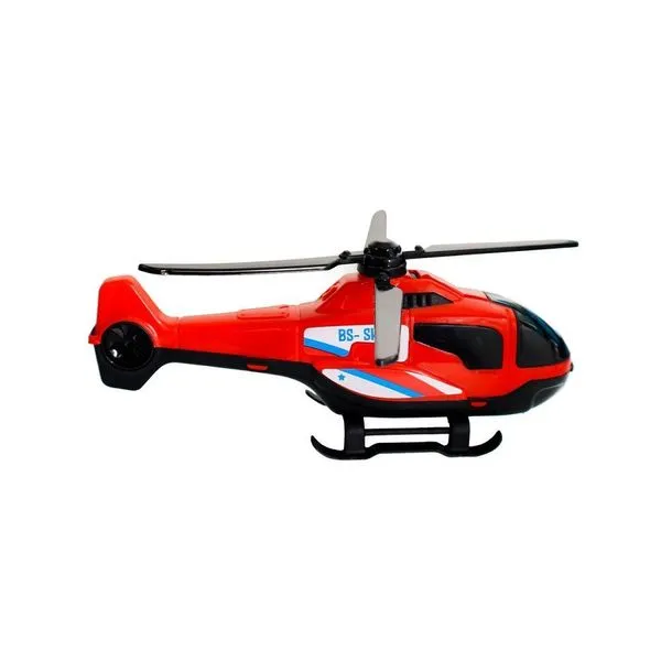 Brinquedo Helicóptero Mini com Design Realista Hélices Protegidas e Formato para Mãos Pequenas Bs Toys Brinquedo Helicóptero Mini com Design Realista e Construção Durável para Crianças Bs Toys