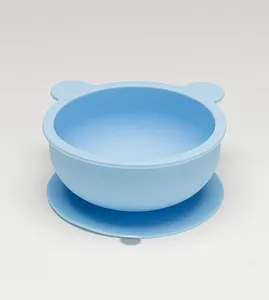 Bowl em Silicone com Ventosa Azul Twibex Azul