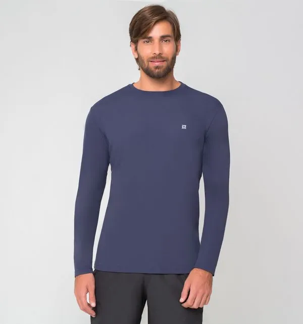 Camisa Uvpro Azul Marinho Masculina G