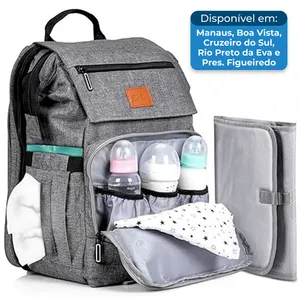 Mochila Pillani Para Fraldas Bebê A-BI