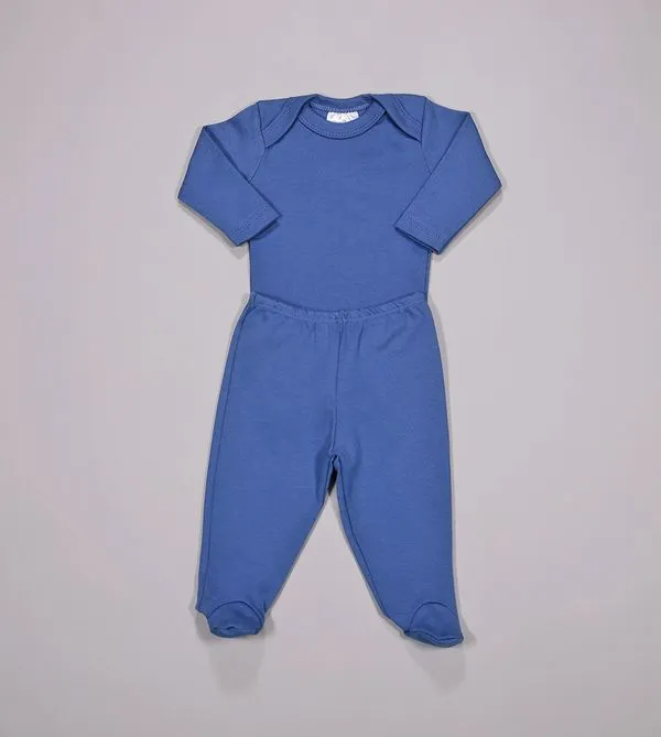 Conjunto Body Fio Egípcio Azul - M