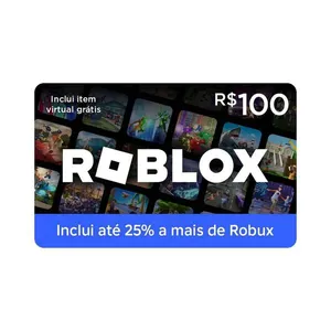 Gift Card Digital - ROBLOX - R$100