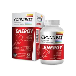Suplemento Vitamínico-Mineral Cronovit Energy 60 Comprimidos