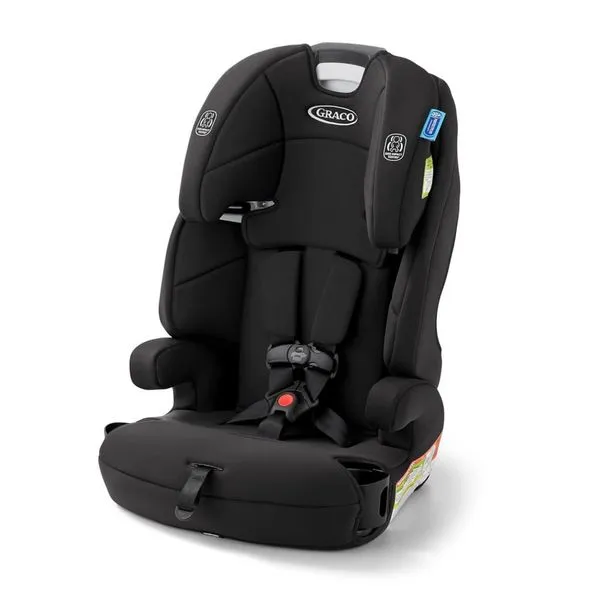 Cadeirinha de Carro Graco Tranzitions 3 em 1 com Cinto de Segurança, Booster para Frente, Encosto Alto e Sem Encosto, Proof 2.0