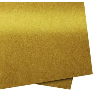Papel Kraft Ouro Rolo 1 Folha 60x96cm - Novaprint