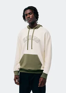 Blusão Masculino Comfort Em Moletom - Creme M
