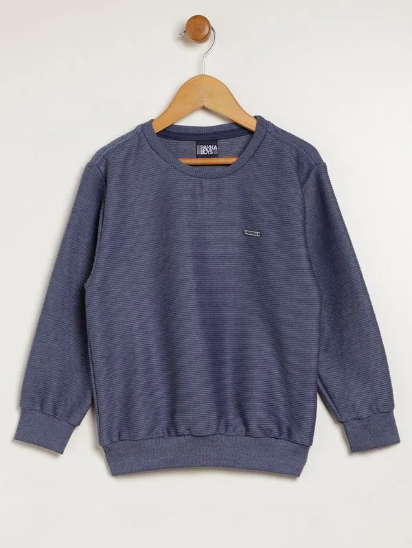 Moletom Infantil Para Menino - AZUL 8